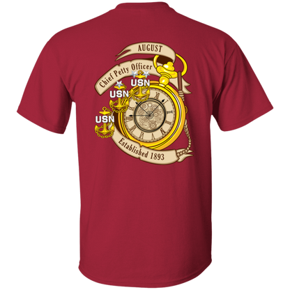 August CPO Two Sides 5.3 oz. T-Shirt