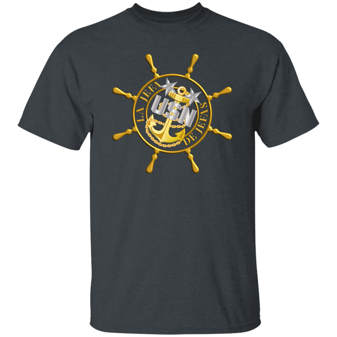 Ships Wheel Master Jefa 5.3 oz. T-Shirt