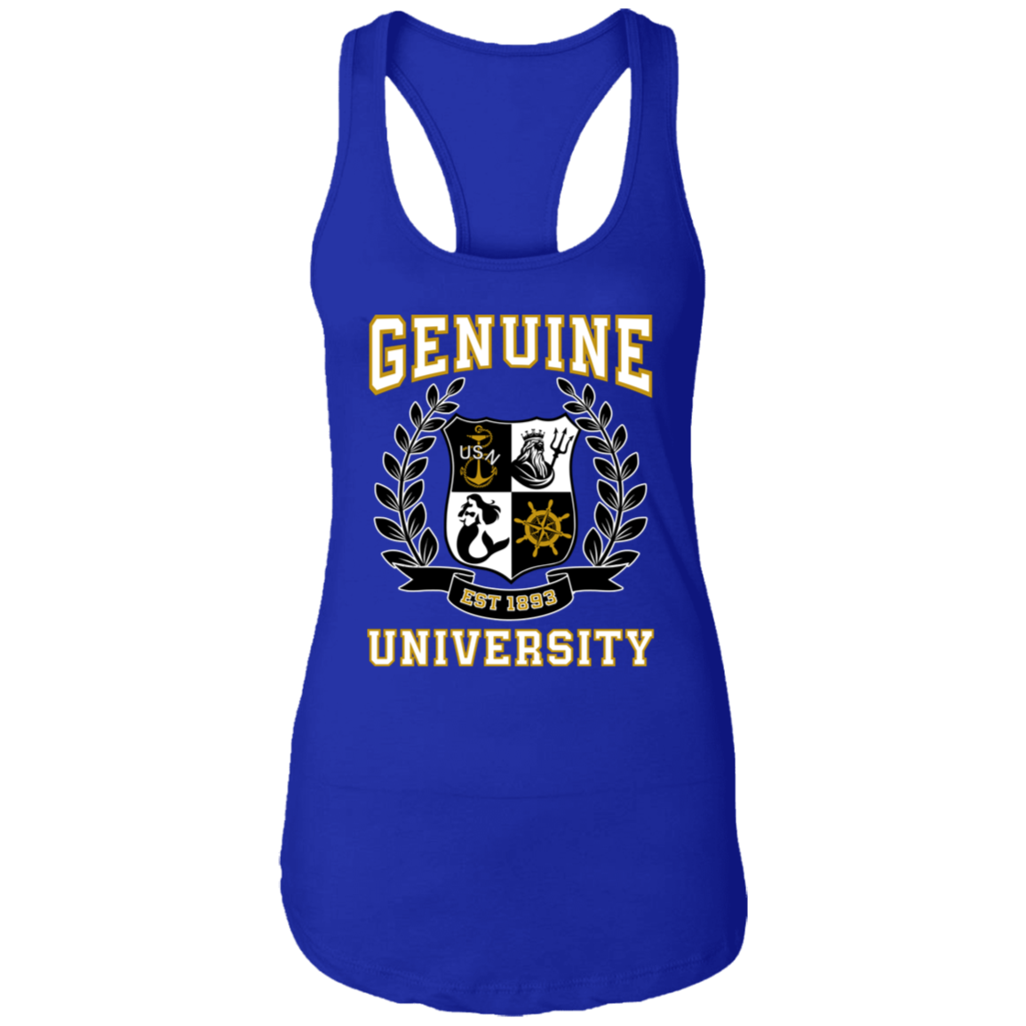 Genuine University Ladies Racerback Tank