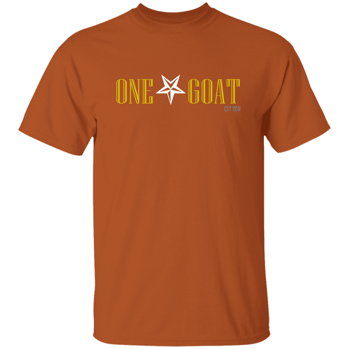 One Star Goat Gold 5.3 oz. T-Shirt
