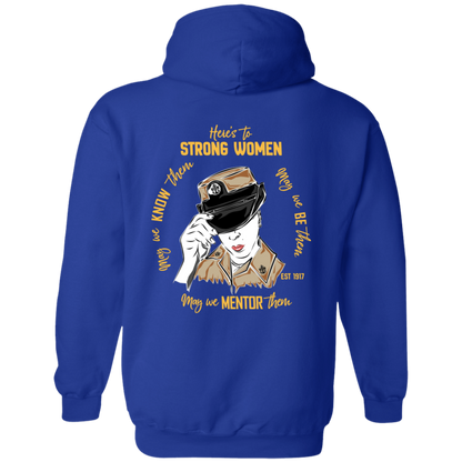 Strong Woman FB Pullover Hoodie