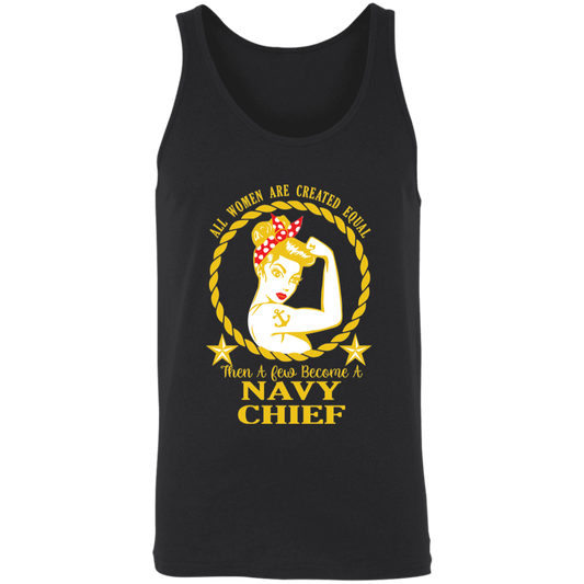 Navy Girl V2 Unisex Tank