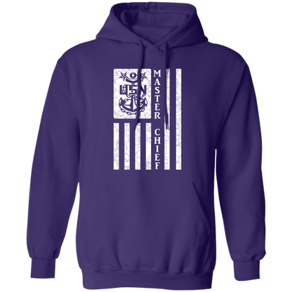 Master Chief Flag White Pullover Hoodie