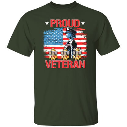 Proud Veteran 5.3 oz. T-Shirt