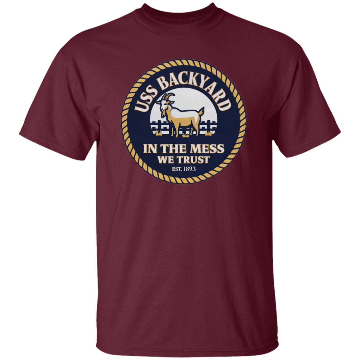 USS Backyard 5.3 oz. T-Shirt