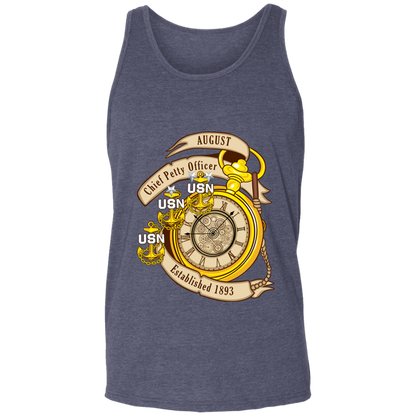 August CPO Unisex Tank