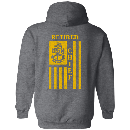 Retired Chief Flag FB Pullover Hoodie