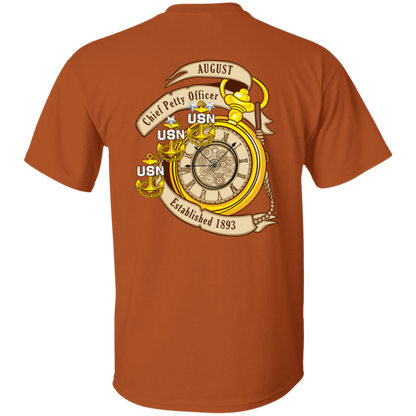 August CPO Two Sides 5.3 oz. T-Shirt