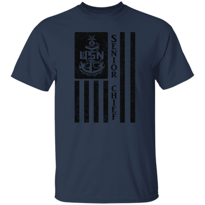 Senior Chief Flag 5.3 oz. T-Shirt