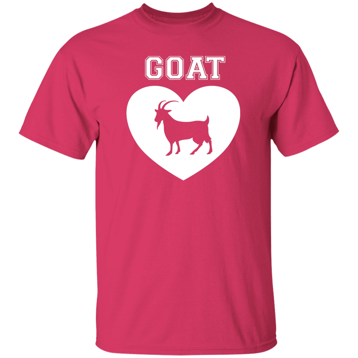 Goat Heart White 5.3 oz. T-Shirt