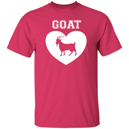 Goat Heart White 5.3 oz. T-Shirt
