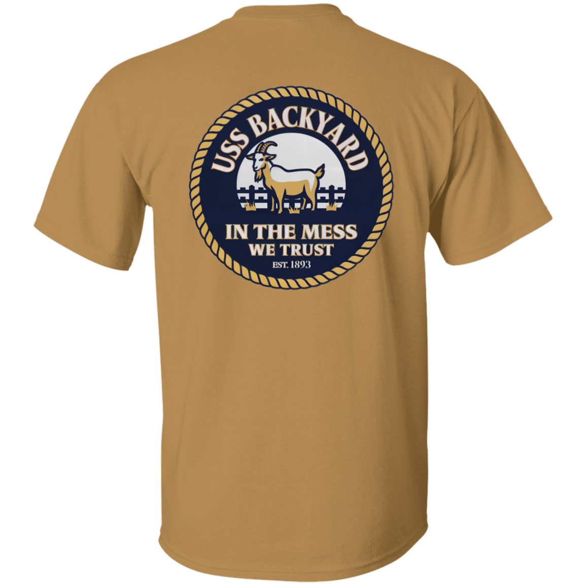 USS Backyard FB 5.3 oz. T-Shirt