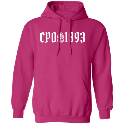 CPO 1893 White Pullover Hoodie