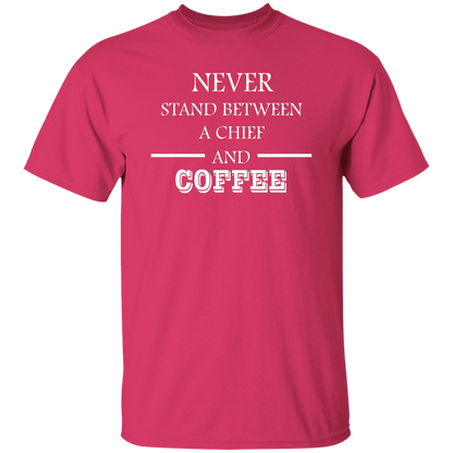 Coffee Love White Design 5.3 oz. T-Shirt