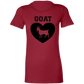 Goat Heart Ladies' Favorite T-Shirt