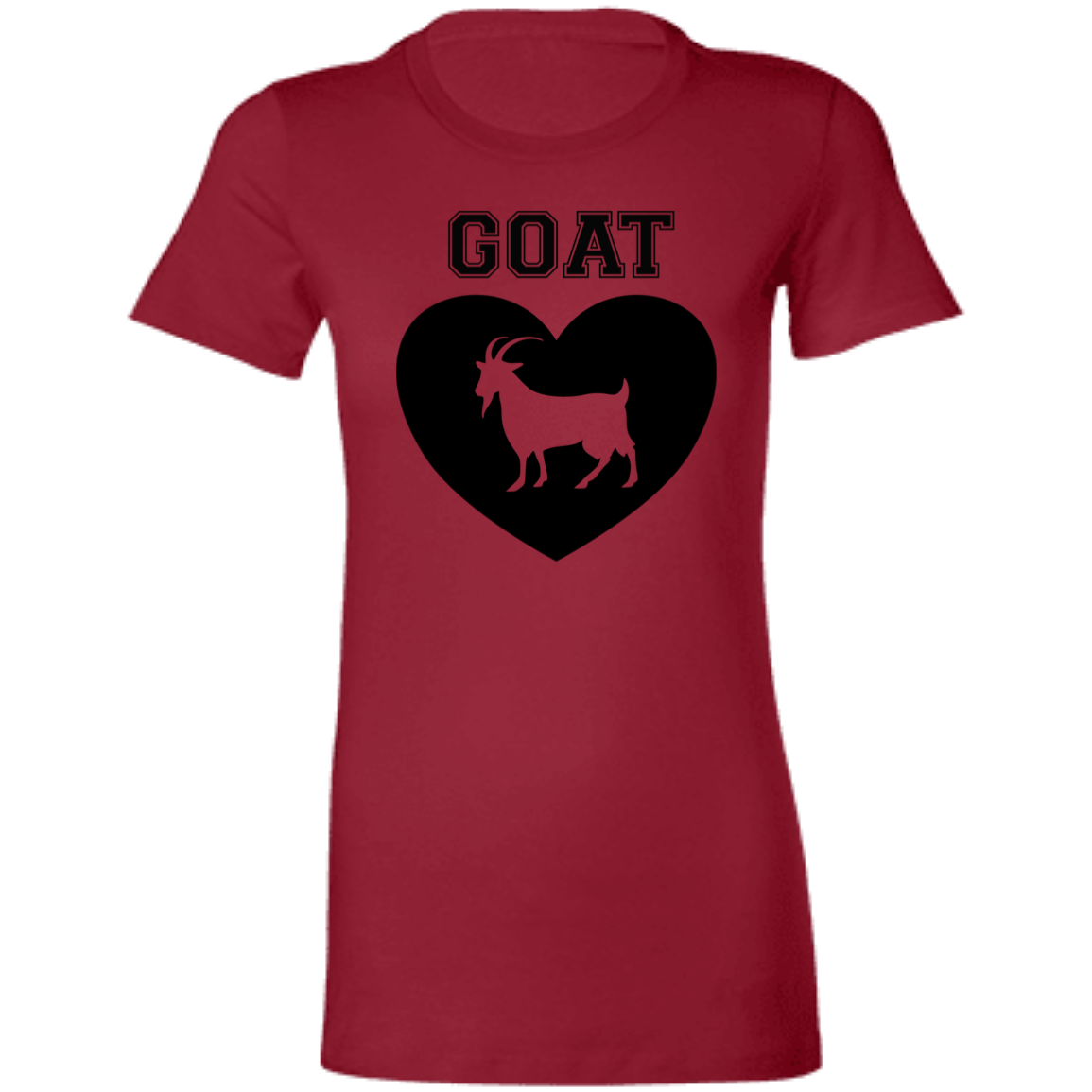 Goat Heart Ladies' Favorite T-Shirt