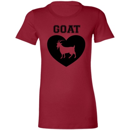 Goat Heart Ladies' Favorite T-Shirt