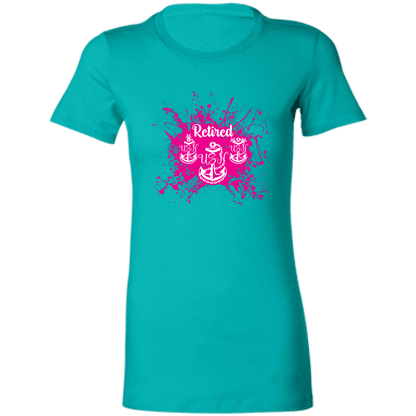 Retired Chief Pink Paint  Ladies' Favorite T-Shirt