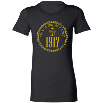 Year of the Lady Goat Gold Ladies' Favorite T-Shirt