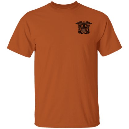 Navy Girl Officer FB 5.3 oz. T-Shirt