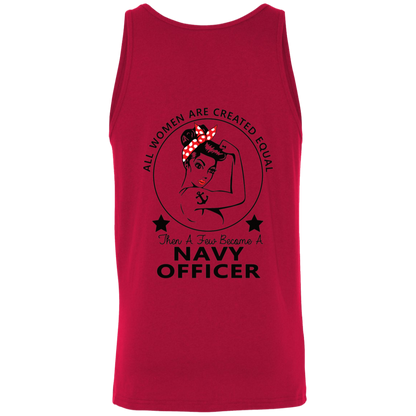 Navy Girl Officer FB Unisex Tank