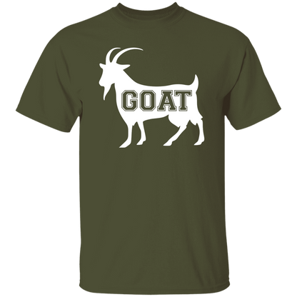 GOAT White 5.3 oz. T-Shirt