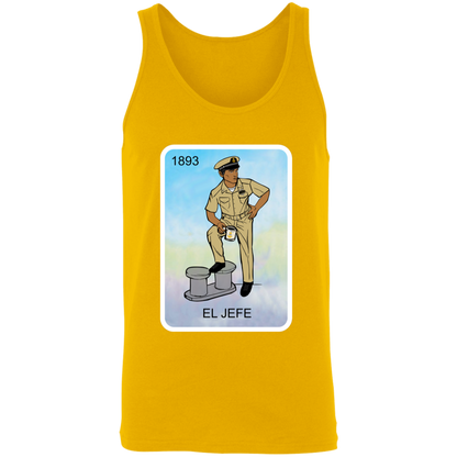 El Jefe V2 Card Unisex Tank