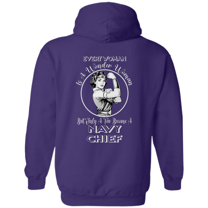 Every Wonder Woman BW Pullover Hoodie