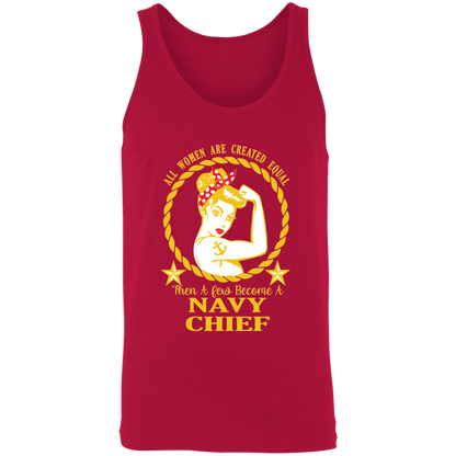 Navy Girl V2 Unisex Tank