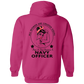 Navy Girl Officer FB Pullover Hoodie