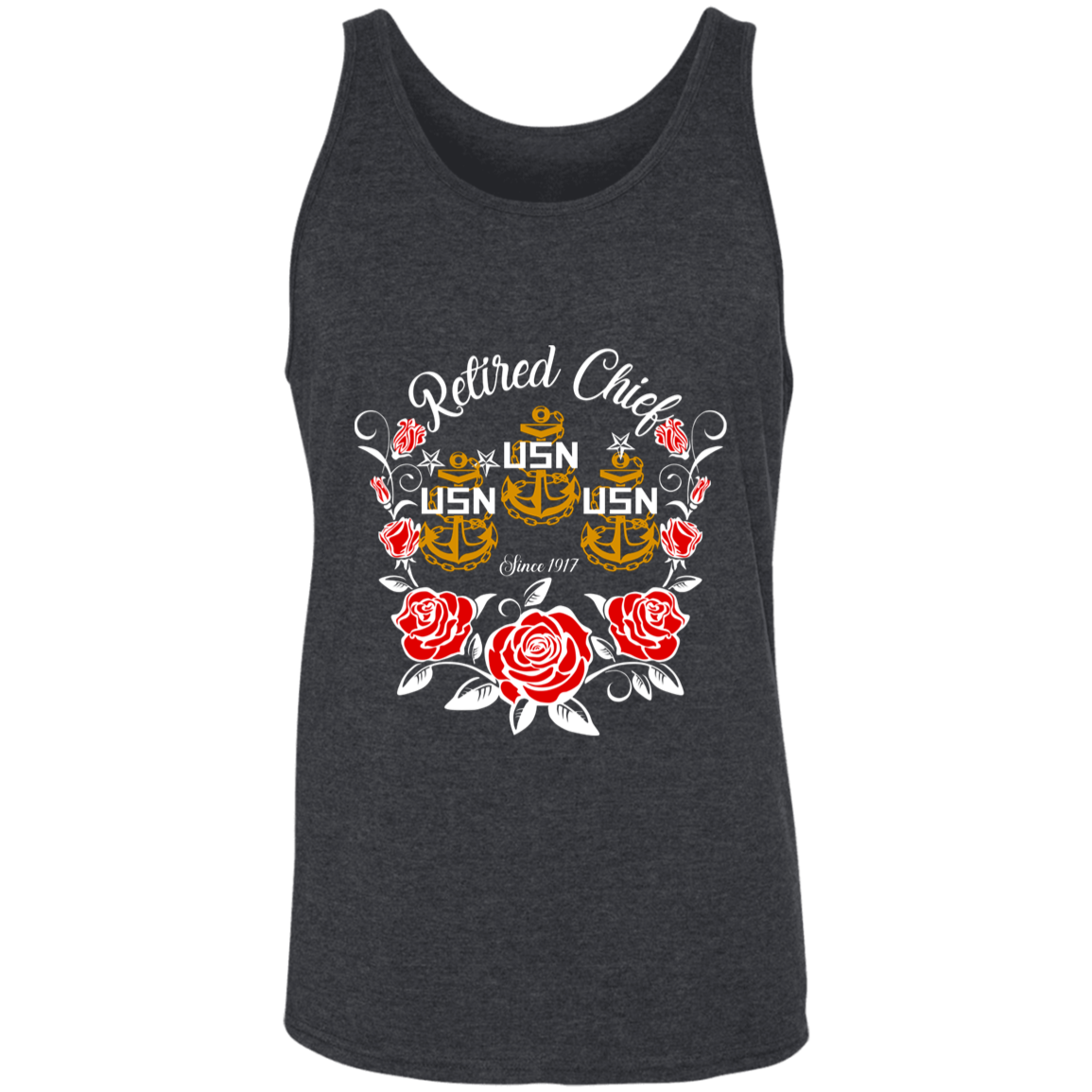 Retired Chief Rose Unisex Tank