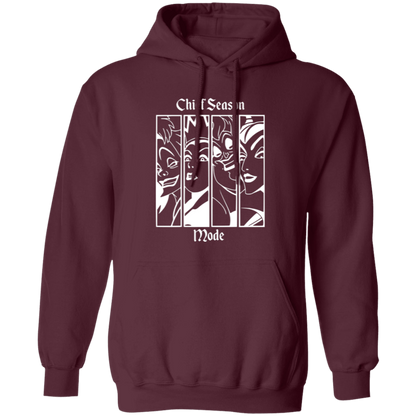Wicked Mode White Pullover Hoodie