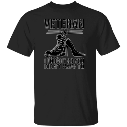 Veteran I Fought 5.3 oz. T-Shirt