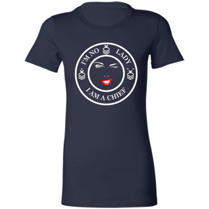 I'm No Lady (White Design) Ladies' Favorite T-Shirt