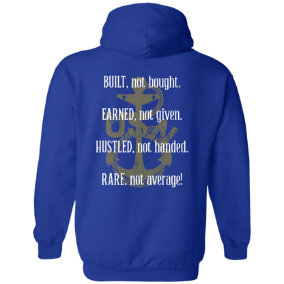 Built Not Bought Pullover Hoodie