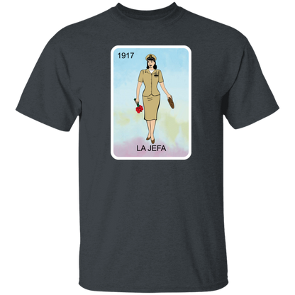 La Jefa Brown Shoe 5.3 oz. T-Shirt