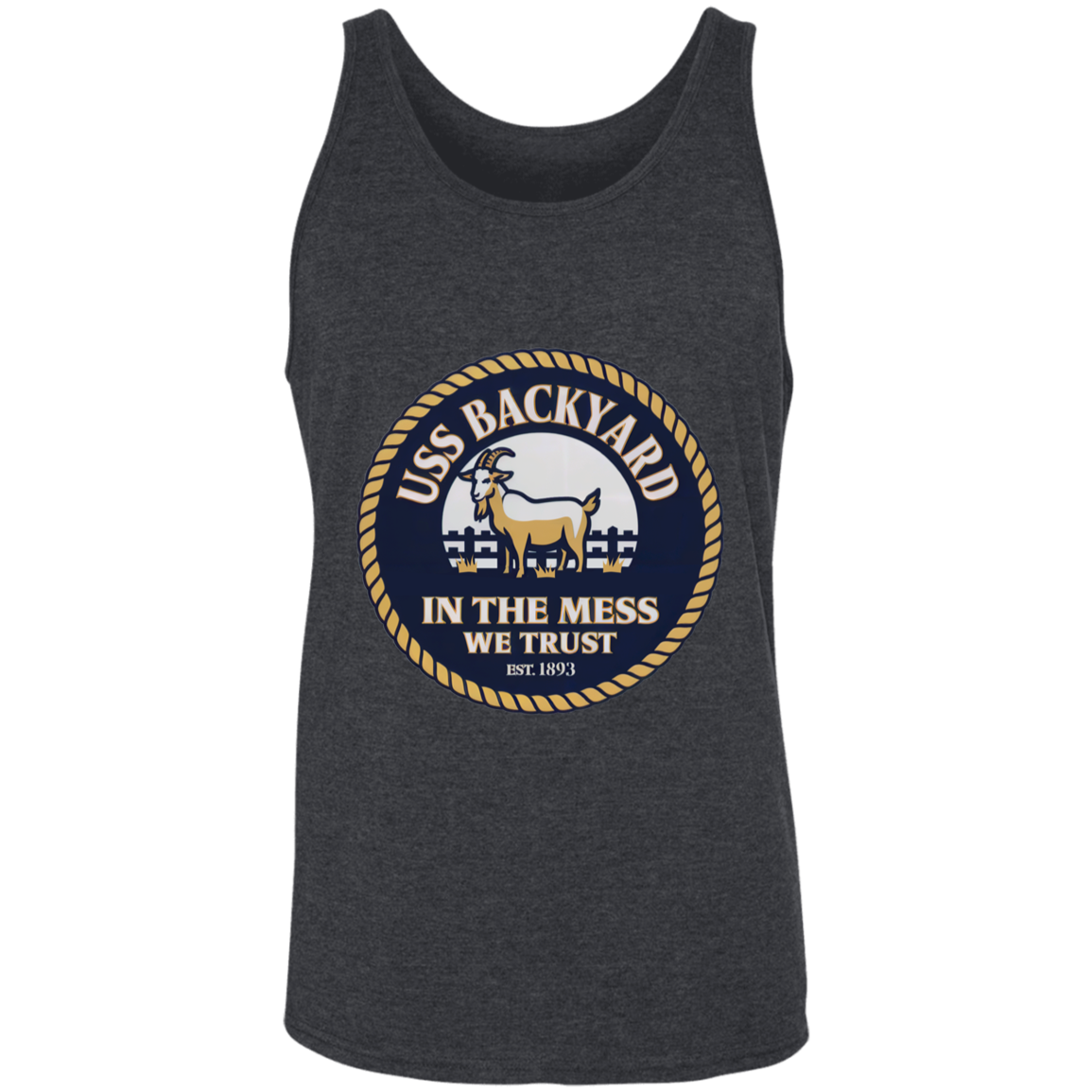 USS Backyard  Unisex Tank