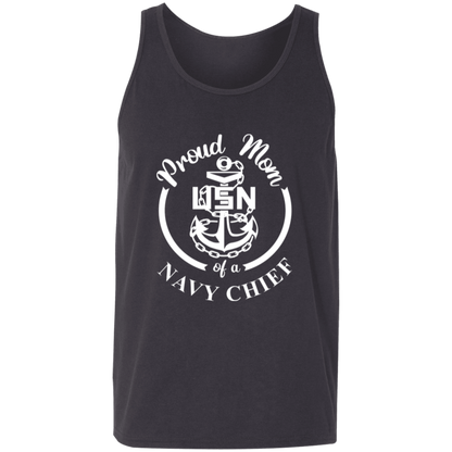 Proud Mom White Design  Unisex Tank