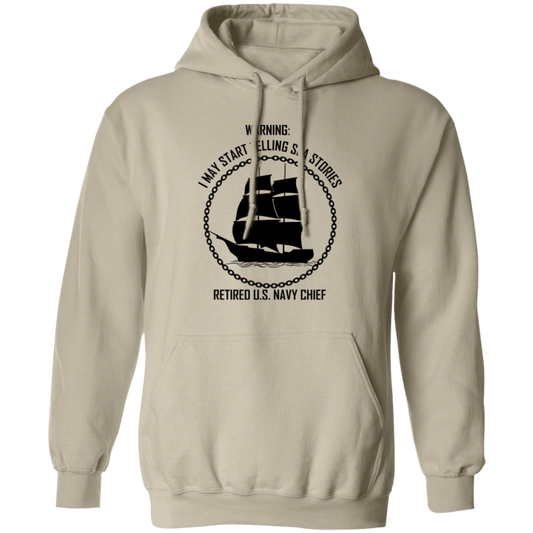 Retired Sea Stories Pullover Hoodie