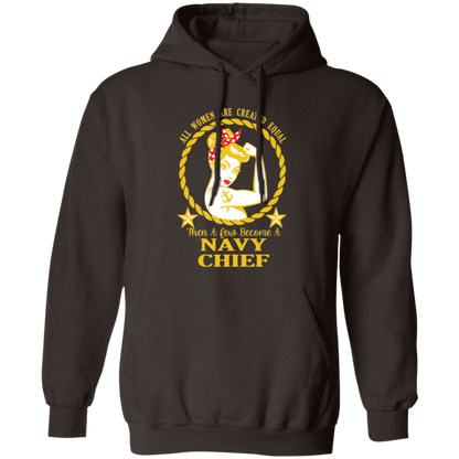 Navy Girl V2 Pullover Hoodie