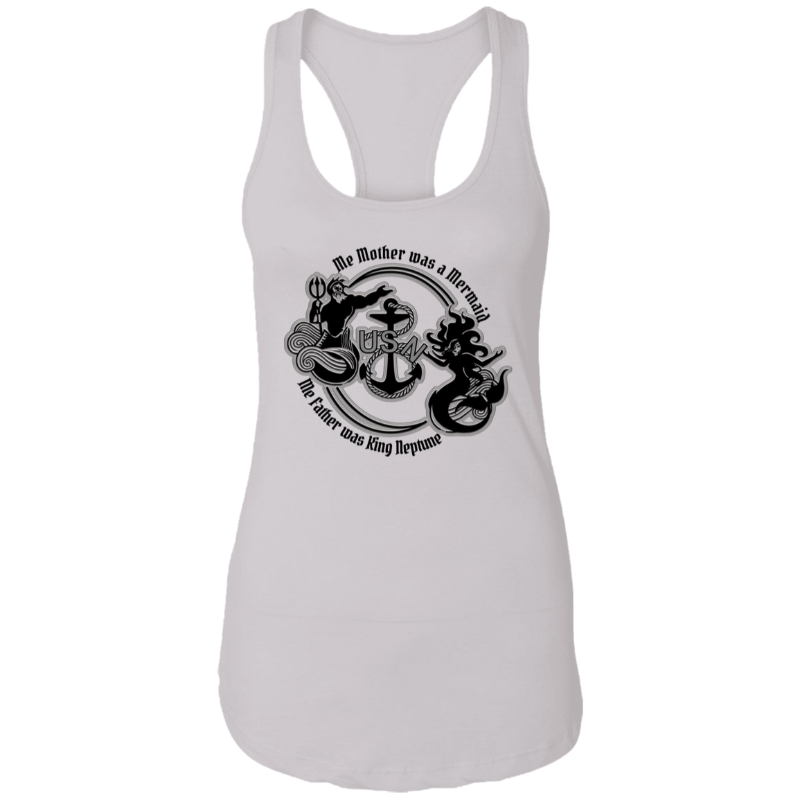 Me Mother and Father Ladies Racerback Tank