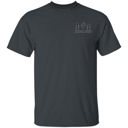 Lone Star State Texas Chiefs FB 5.3 oz. T-Shirt