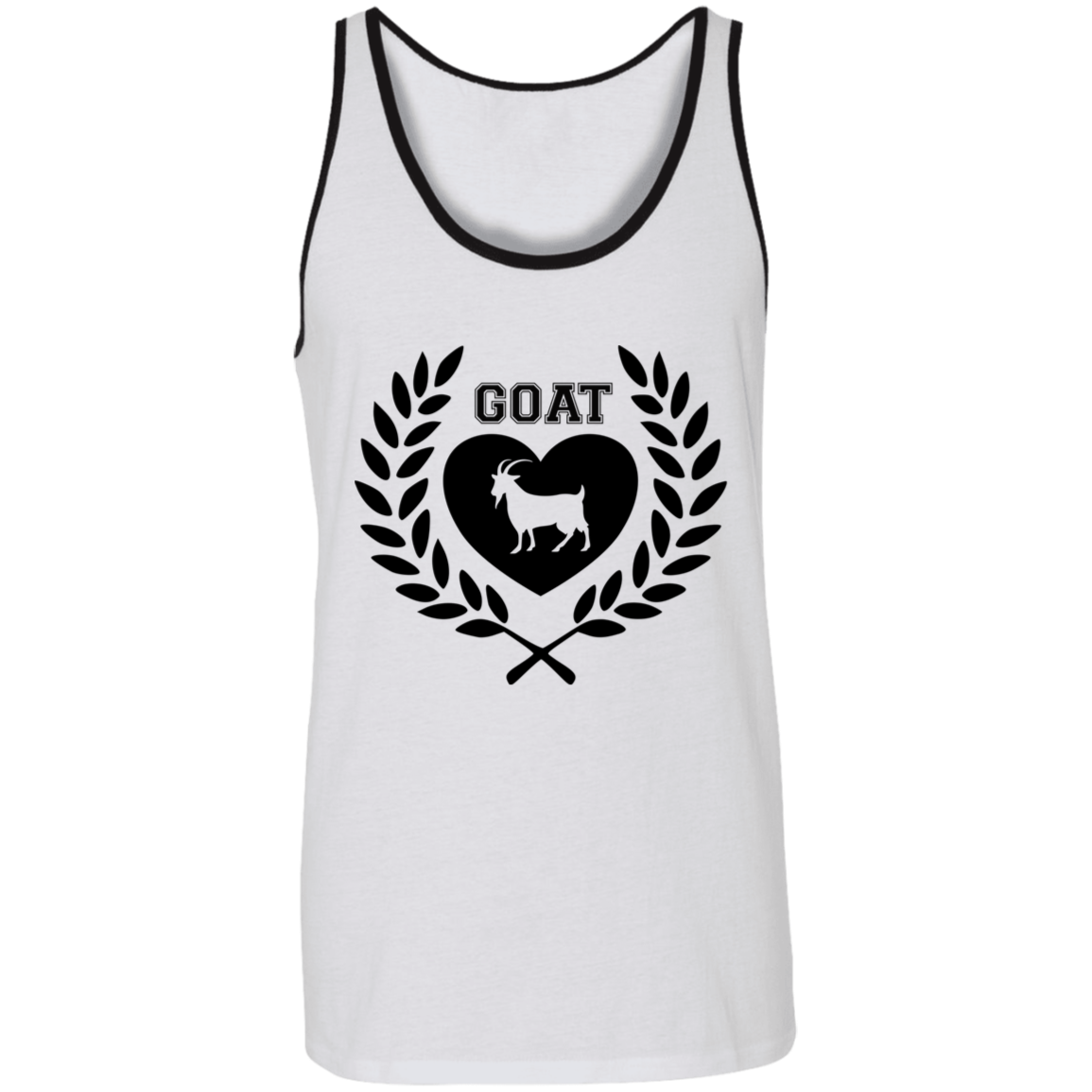 Goat Wreath Unisex Tank