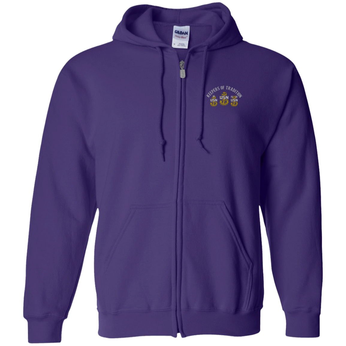 Keepers of Tradition W Zip Up Hooded Sweatshirt