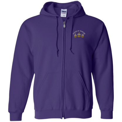 Keepers of Tradition W Zip Up Hooded Sweatshirt