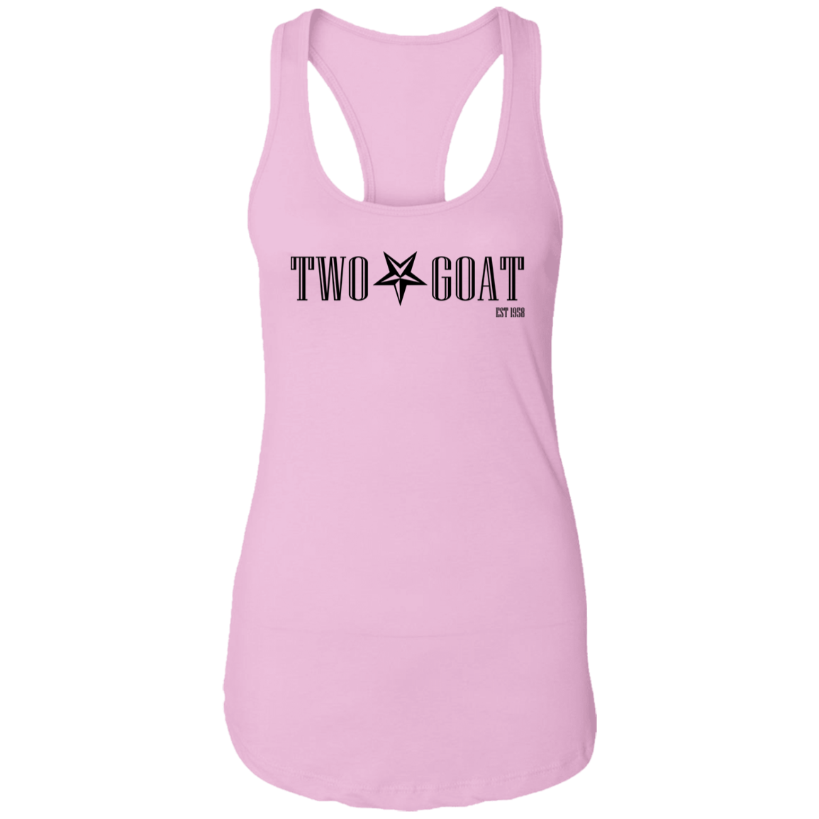 Two Star Goat Ladies Racerback Tank