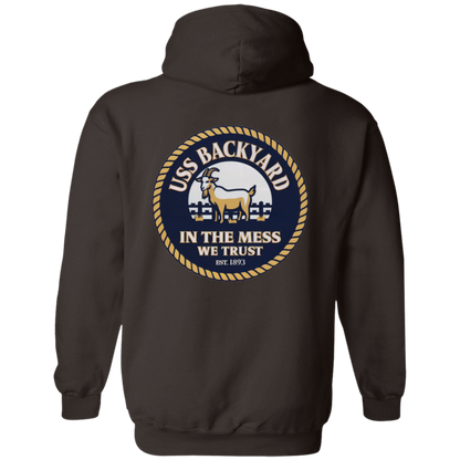 USS Backyard FB Pullover Hoodie