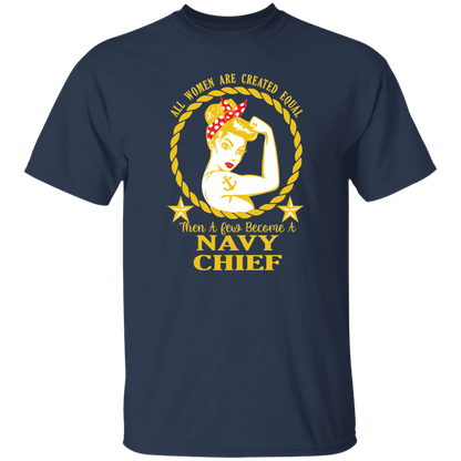 Navy Girl V2 5.3 oz. T-Shirt