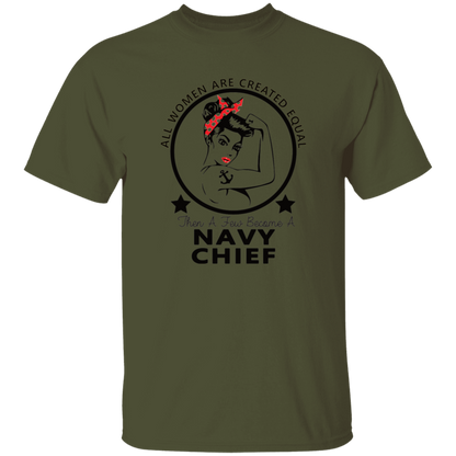 Navy Girl Chief  5.3 oz. T-Shirt