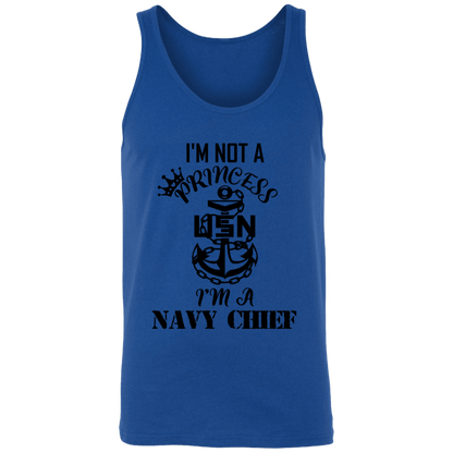 I'm not a Princess Unisex Tank